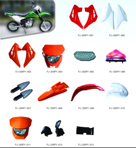 MOTORCYCLE PLASTIC BODY COVER FOR 250PY SERIES