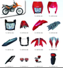 MOTORCYCLE PLASTIC BODY COVER FOR NXR150 SERIES