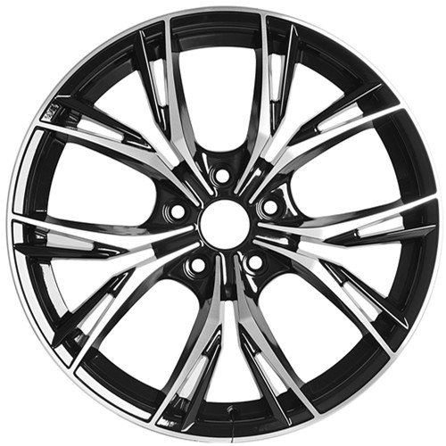 16/17/18 inch black machine face rim aluminum wheel rims made in china