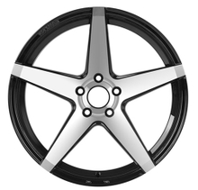 Car Rims Concave Wheel with 5 Hole in black 15 inch DH-M603