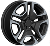 DH-PY0113 Wholesale Hot Black Deep Dish Replica Alloy Wheels Rims for Car